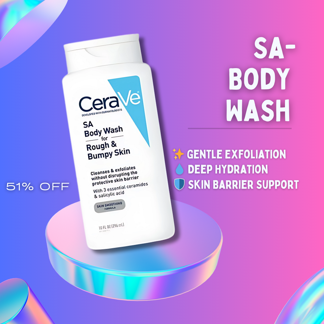 SA Body Wash for Rough & Bumpy Skin